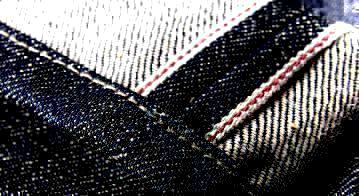 AIIRO red selvage denim